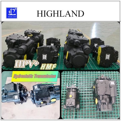 Pompes hydrauliques à moteur à puissance continue de 176 kW avec un déplacement maximal de 130 ml/R