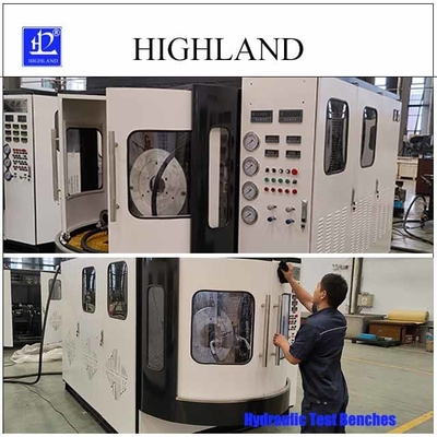 HIGHLAND banc d'essai hydraulique entièrement automatique - débit de 500 l/min
