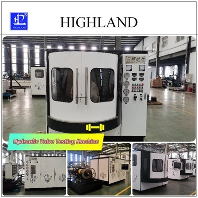 Banque d'essai de soupape hydraulique 35 Mpa Pression Aménagement modulaire Personnalisation personnalisée