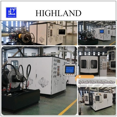 Banque d'essai de soupape hydraulique 35 Mpa Pression Aménagement modulaire Personnalisation personnalisée
