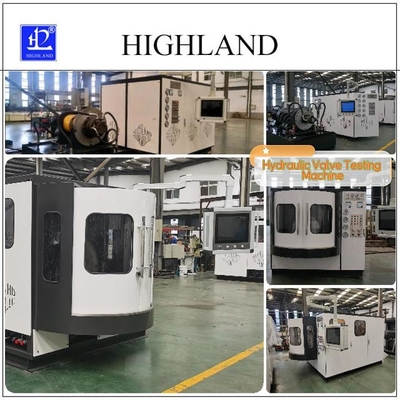 Test du système de soupape hydraulique HIGHLAND Machine de test de soupape hydraulique Fabrique sur mesure