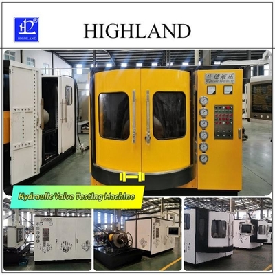 Test du système de soupape hydraulique HIGHLAND Machine de test de soupape hydraulique Fabrique sur mesure