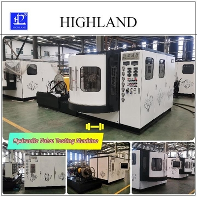 Test du système de soupape hydraulique HIGHLAND Machine de test de soupape hydraulique Fabrique sur mesure
