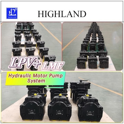 Système de pompe à moteur hydraulique de 79 kW pour applications industrielles