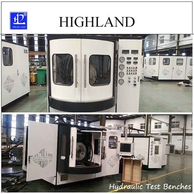 Bancs d'essai hydrauliques de 250 kW de puissance avec fonction entièrement automatique et pression de 42 MPa