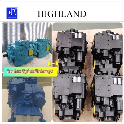 Pompes hydrauliques en tandem efficaces et durables pour les applications industrielles