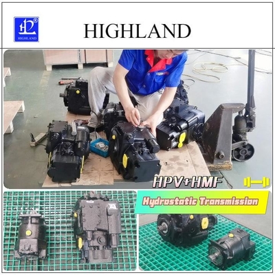 Système de transmission hydraulique testé et entièrement personnalisé avec pompe à piston axiale