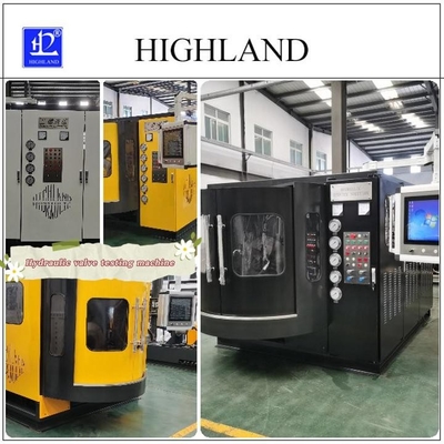 Machine d'essai de soupape hydraulique entièrement automatique pour la personnalisation du support de forage rotatif