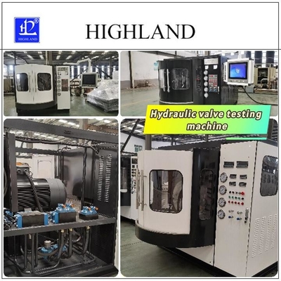 Machine d'essai de soupape hydraulique entièrement automatique pour la personnalisation du support de forage rotatif