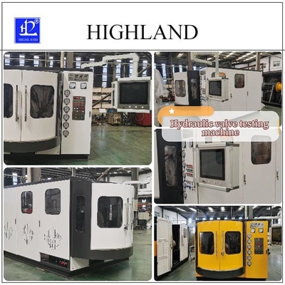 Machine d'essai de soupape hydraulique entièrement automatique pour la personnalisation du support de forage rotatif