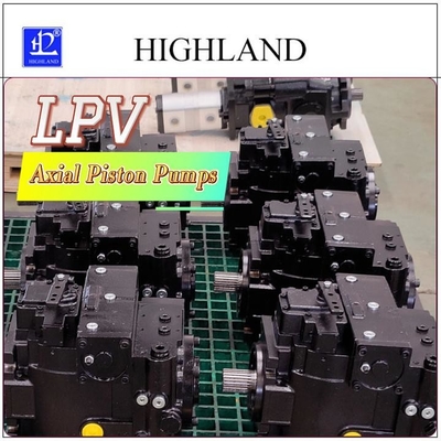 Pompe à piston axiale LPV90 haute pression avec pompe à huile de charge pour un fonctionnement optimal