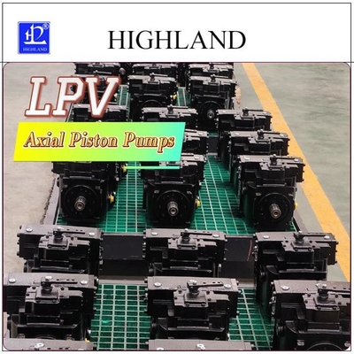 LPV90 pompe à piston axiale hydraulique à déplacement variable avec structure de plaque de décharge