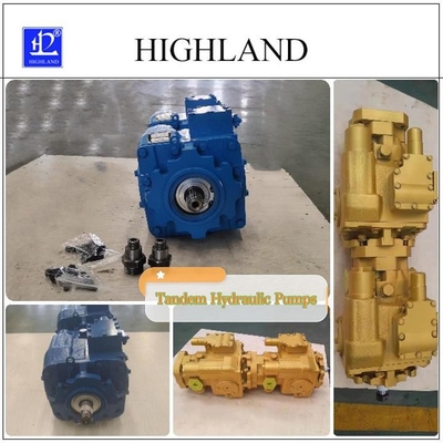 Pompes à pistons hydrauliques à déplacement variable pour transmission hydraulique lourde