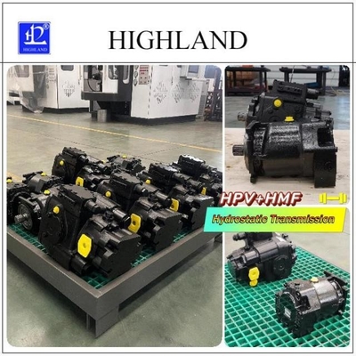 Pompes à moteur hydraulique à chargement manuel avec construction en fonte