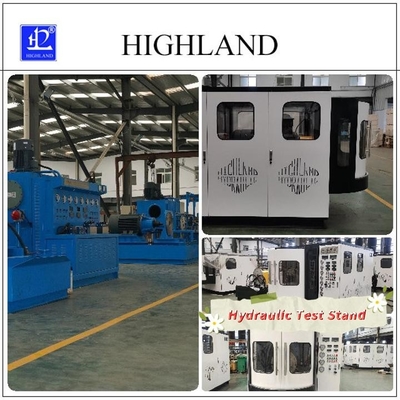 HIGHLAND Mines de charbon Stands d'essai hydrauliques avec données de détection complètes