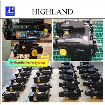 Système de pompe à moteur hydraulique pour machines agricoles sur mesure