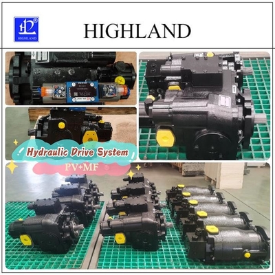 Système de pompe à moteur hydraulique pour applications agricoles