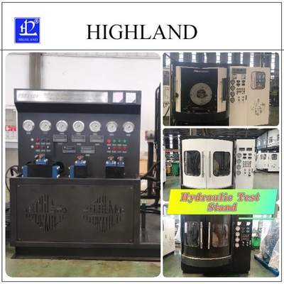 110 kW Stands d'essai hydrauliques pour les excavatrices Données complètes de détection
