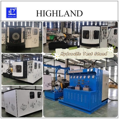 Test sans effort avec la machine d'essai hydraulique YST450 pour pompes et moteurs hydrauliques