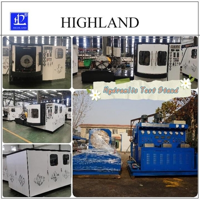 Test sans effort avec la machine d'essai hydraulique YST450 pour pompes et moteurs hydrauliques