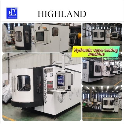 Données de détection complètes Machine d'essai de soupape hydraulique Pression 42 Mpa Pour la mine de charbon