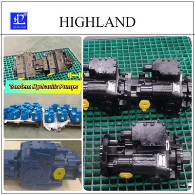 Découvrez la supériorité des pompes hydrauliques en tandem dans les applications lourdes