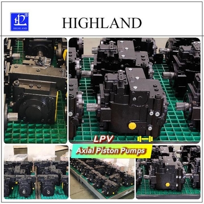 Options de commande manuelle et hydraulique des variables pour les pompes à pistons axiaux