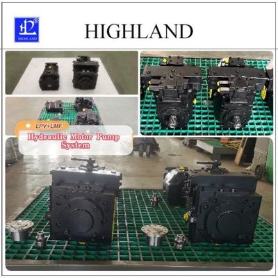 Système de pompe à moteur hydraulique polyvalent pour applications robustes et haute pression