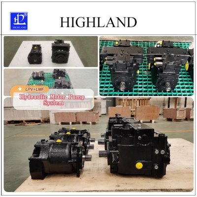 Système de pompe à moteur en fonte de 149 kW en contreplaqué Components hydrauliques Chargement manuel