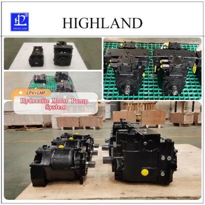 Système de pompe à moteur hydraulique puissant et personnalisable pour environnements exigeants