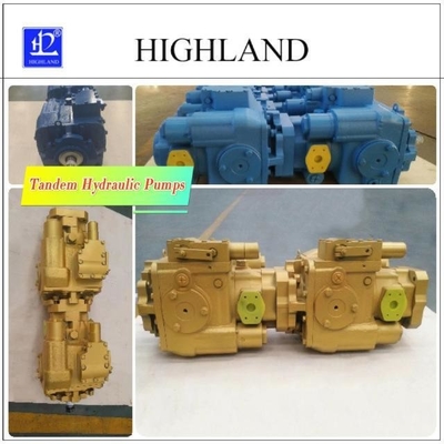 HPV70 pompes hydrauliques de moissonneuse Noir ou bleu Mode de chargement manuel