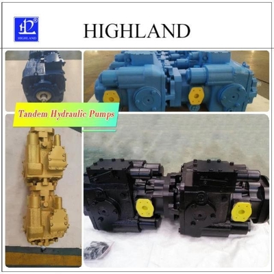 Pompes hydrauliques en tandem pour machines agricoles multifonctionnelles