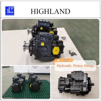 Pompes à piston axiale hydraulique 42Mpa Pression maximale pour les applications industrielles