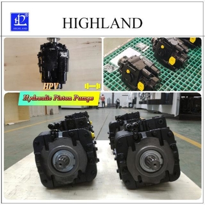 Pompes à pistons hydrauliques en fonte à roulement fermé Système axial en boucle fermée 42Mpa Pression maximale