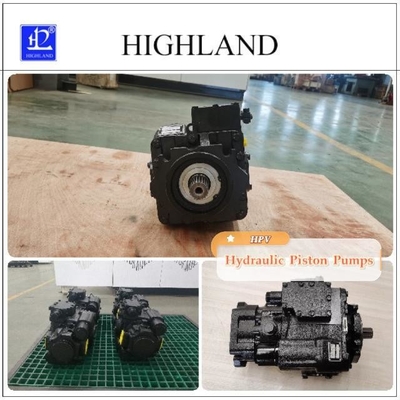 Pompes à pistons hydrauliques en fonte à roulement fermé Système axial en boucle fermée 42Mpa Pression maximale