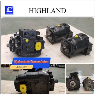 Transmission hydrostatique pour simple chargement manuel