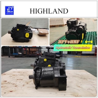 Transmission hydrostatique pour simple chargement manuel