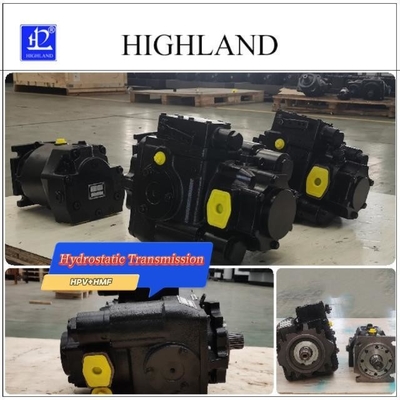 Transmission hydrostatique pour simple chargement manuel