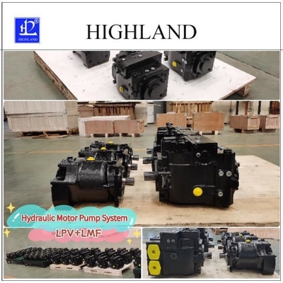 Système de pompe à moteur hydraulique pour des performances et une durabilité optimales
