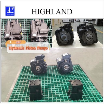 Pompes à piston hydraulique axiale à déplacement variable 42Mpa Pression maximale pour les applications à haute pression