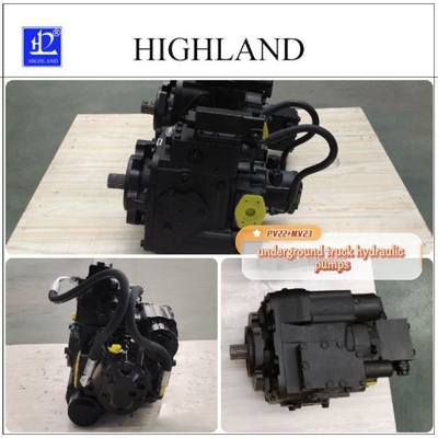Efficacité minière Huile hydraulique Camion souterrain Pompes en fonte