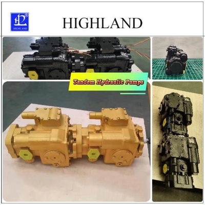 Pompes hydrauliques en tandem personnalisables pour les applications industrielles