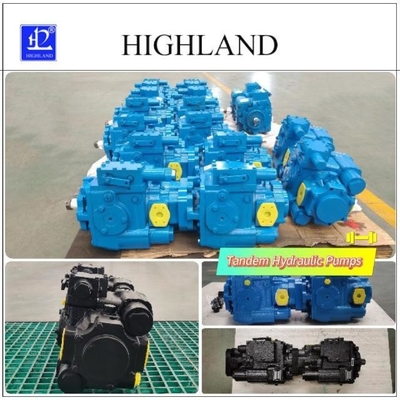 Pompes hydrauliques en tandem pour des applications polyvalentes