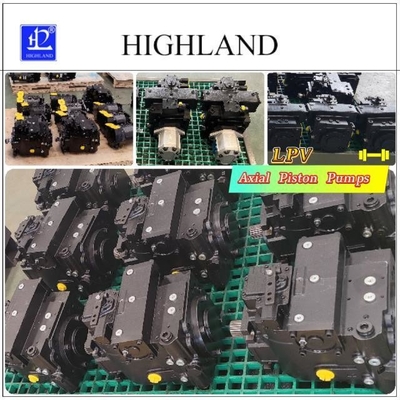 Options de commande manuelle et hydraulique disponibles pour les pompes à pistons axiaux
