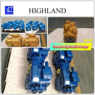 Pompes hydrauliques en tandem polyvalentes pour les applications industrielles en circuit fermé
