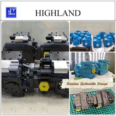 Pompes hydrauliques en tandem polyvalentes pour les applications industrielles en circuit fermé