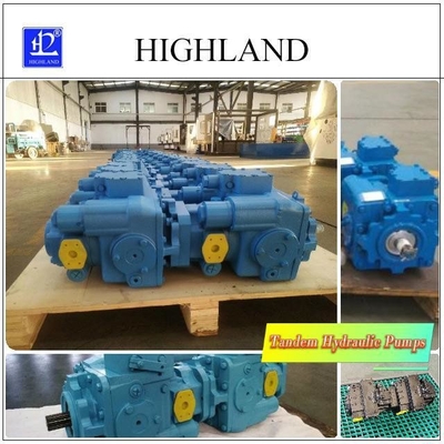 Pompes hydrauliques en tandem compactes et puissantes pour les besoins industriels