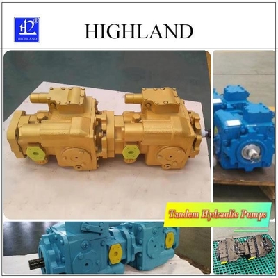 Pompes hydrauliques en tandem pour les besoins industriels