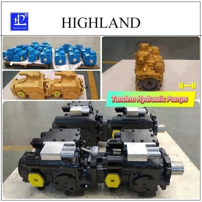 Pompes hydrauliques en tandem pour les besoins industriels