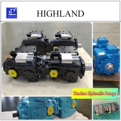 Pompes hydrauliques en tandem pour un fonctionnement en douceur